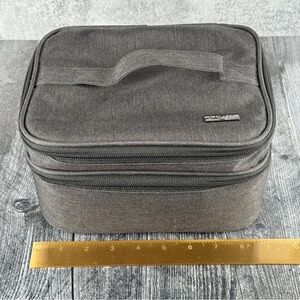 Luxja Nailpolish Organizer Dark‎ Gray Travel Organizer